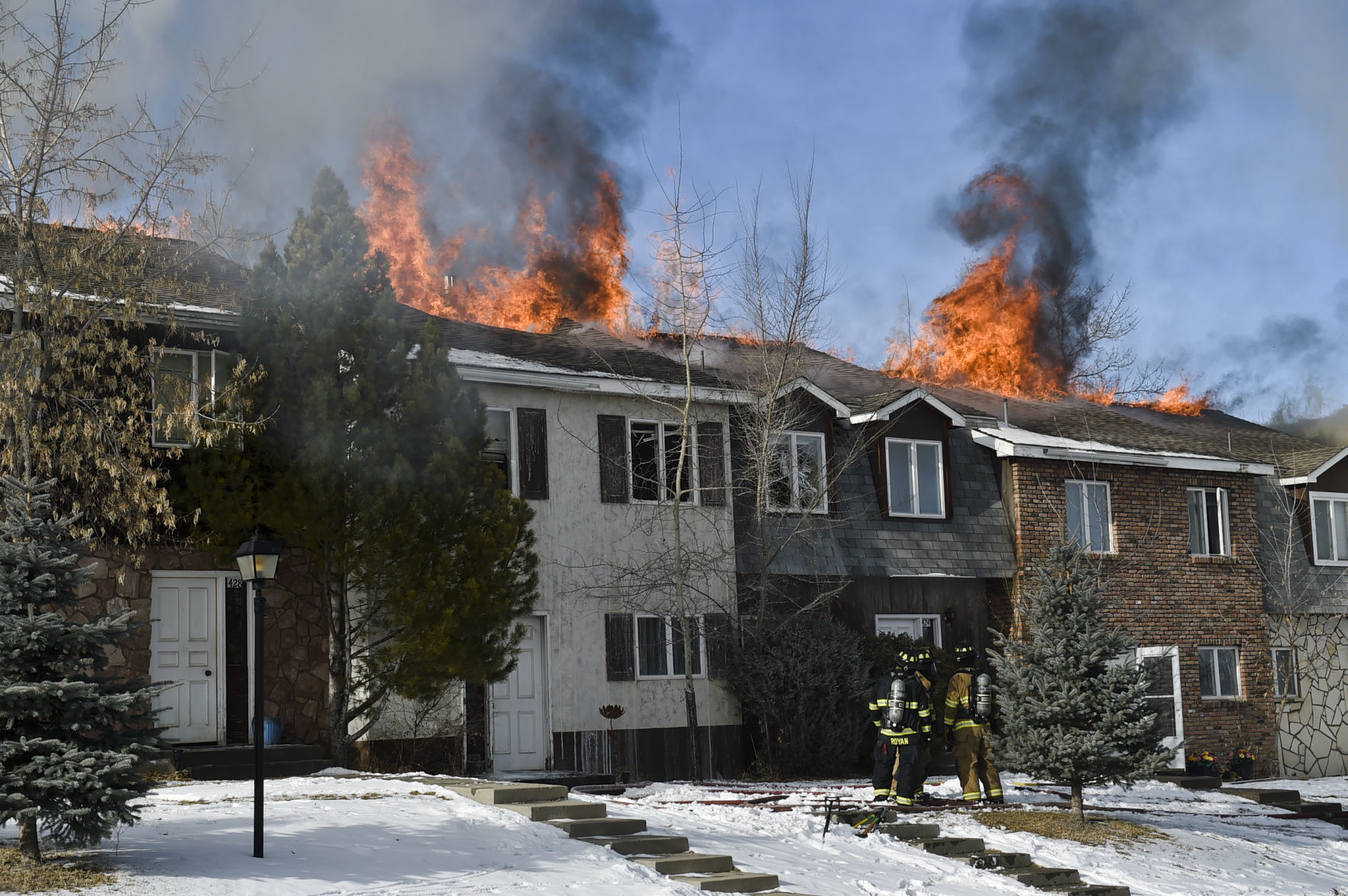 Raymond St. structure fire